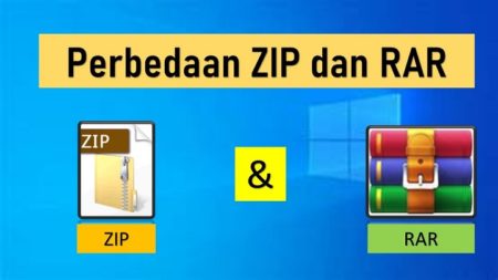 Perbedaan Format File ZIP dan RAR (Dok YouTube)