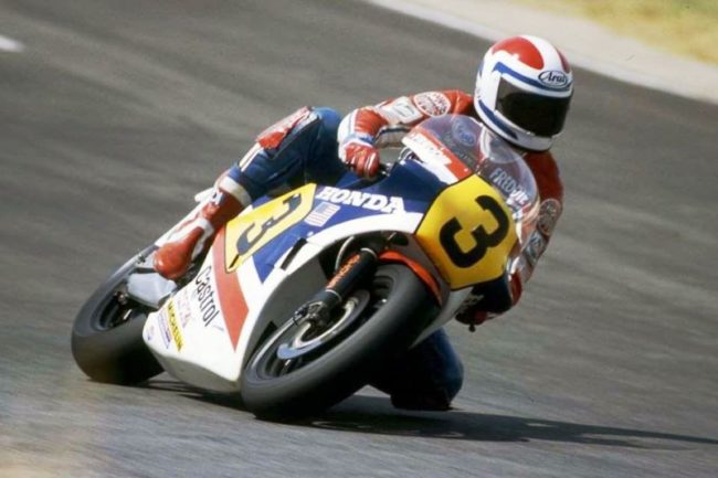 Freddie Spencer di GP 500cc 1983. (Foto: pinterest)