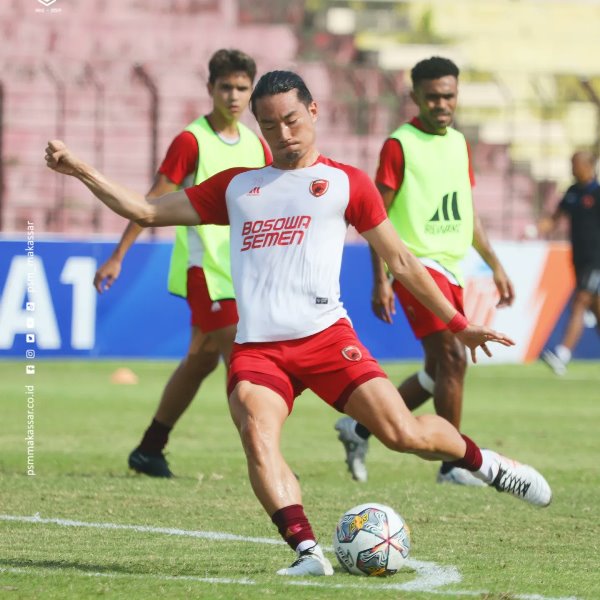 PSM Makassar berlatih di Liga 1 2022-2023. (Foto: PSM Makassar)