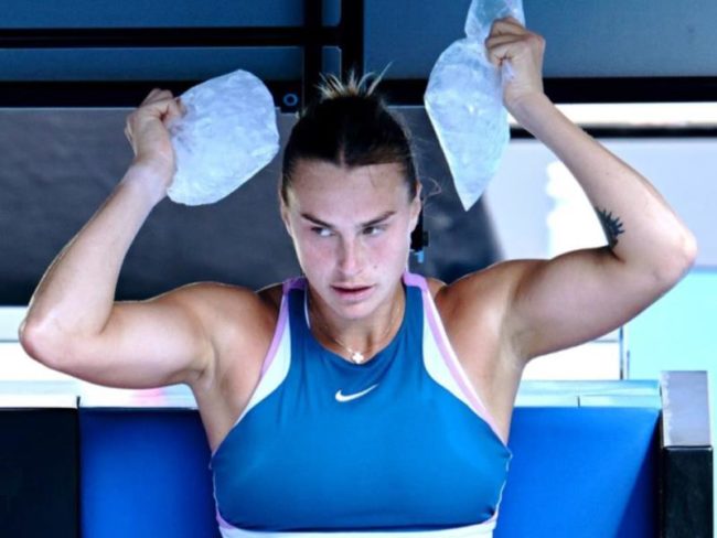 Aryna Sabalenka di Australian Open 2023. (Foto: thewest com au)