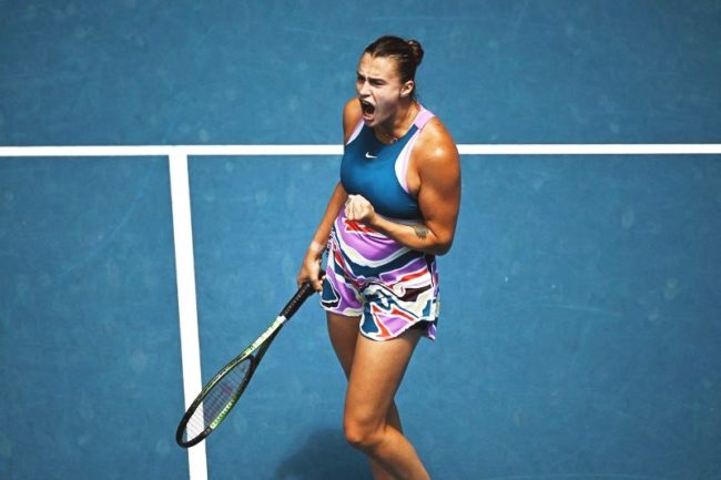 Aryna Sabalenka lolos ke semifial Australian Open 2023. (Foto: WTA)