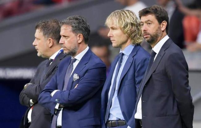 Empat bos dan mantan petinggi Juventus yang dihukum akibat skandal plusvalenza terbaru. (Foto: corriere dello sport)