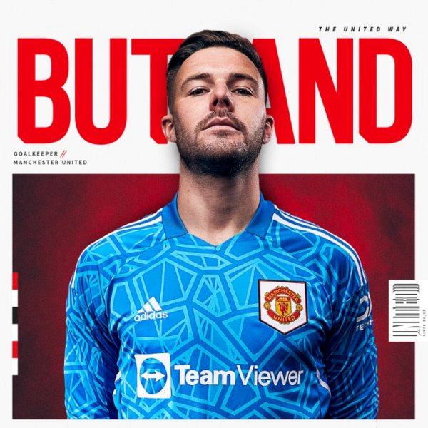 Jack Butland jadi pemain baru Manchester United di bursa transfer musim dingin Januari 2023 dengan status pinjaman dari Crystal Palace. (Foto: Manchester United FC)