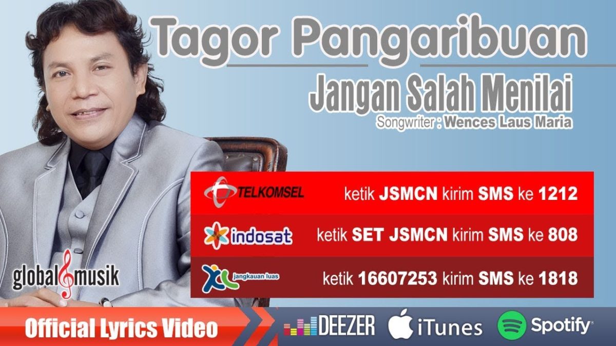 Lirik dan Chord Lagu Jangan Salah Menilai Tagor Pangaribuan (Foto: youtube.com)