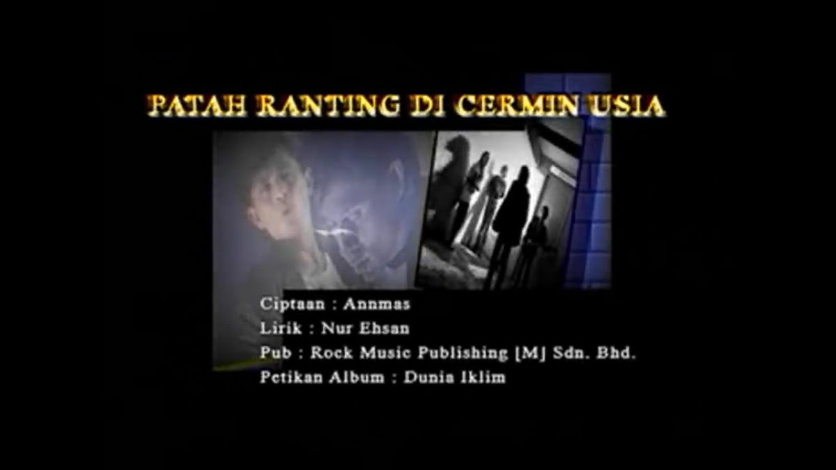 Lirik dan Chord Patah Ranting Di Cermin Usia dari Iklim (Foto: youtube.com)