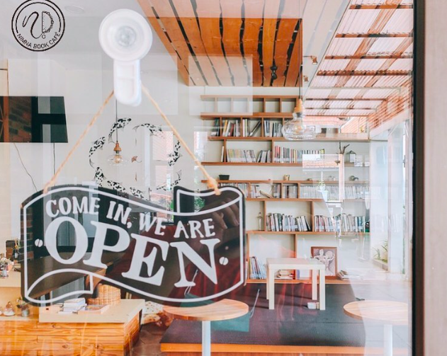 Nimna Bookcafe (Foto: Instagram @NimnaBookcafe)