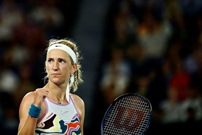 Victoria Azarenka di perempat final Australian Open 2023. (Foto: WTA)