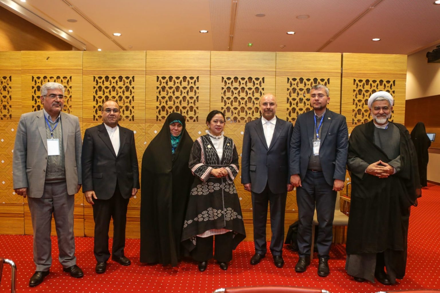 Ketua DPR RI Puan Maharani bertemu dengan Speaker National Assembly of Algeria, Ibrahim Boughali, di Aljazair saat menghadiri forum Parliamentary Union of the Organisation of Islamic Cooperation (OIC)