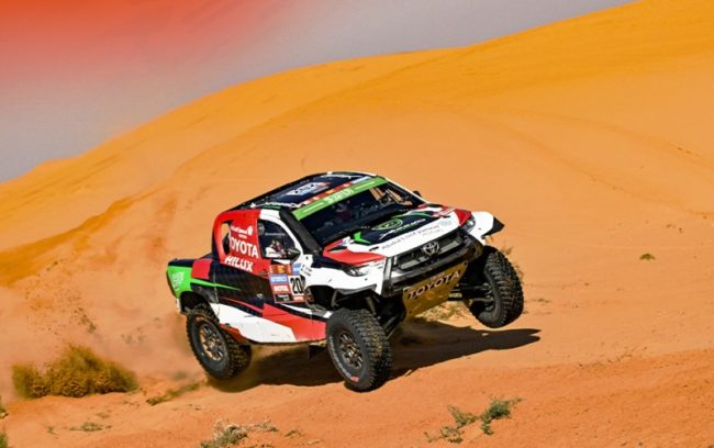 Yazeed Al Rajhi menjuarai Etape 7 Reli Dakar 2023. (Foto: Dakar Rally)