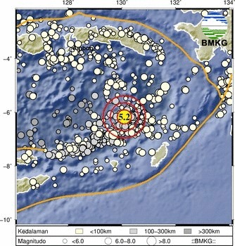 Gempa Dangkal M5,2 Guncang Laut Banda | Konteks