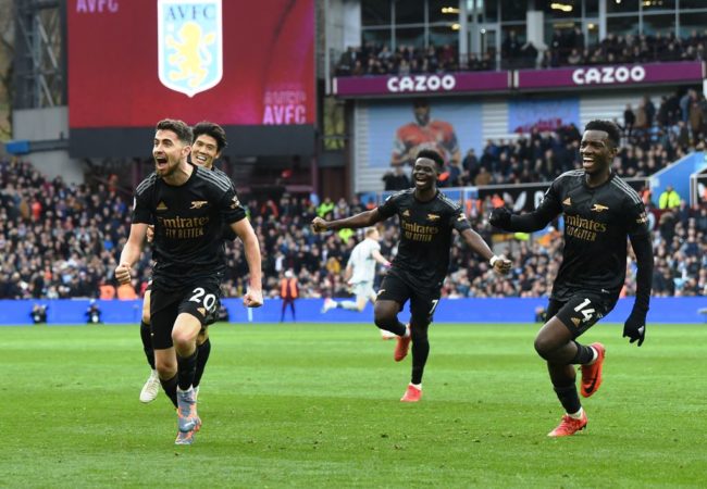 Hasil Aston Villa Vs Arsenal dan klasemen Liga Inggris terbaru hingga Minggu 19 Februari 2023 pagi WIB. (Foto: Arsenal FC)