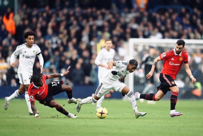 Hasil Leeds United Vs Manchester United dan klasemen Liga Inggris terbaru. (Foto: Manchester United)