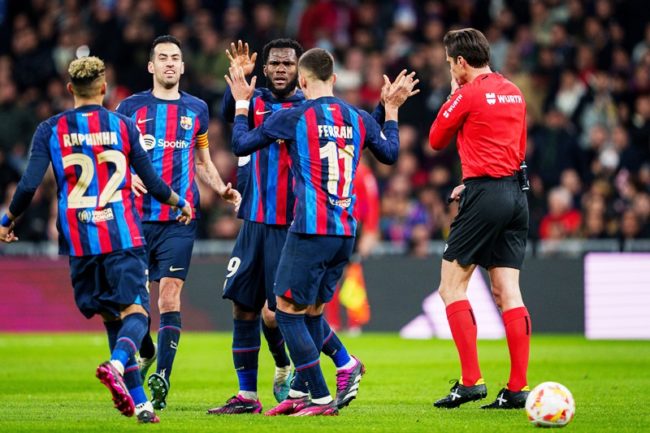 Hasil Real Madrid Vs Barcelona di leg 1 semifinal Copa del Rey 2022-2023. (Foto: FC Barcelona)