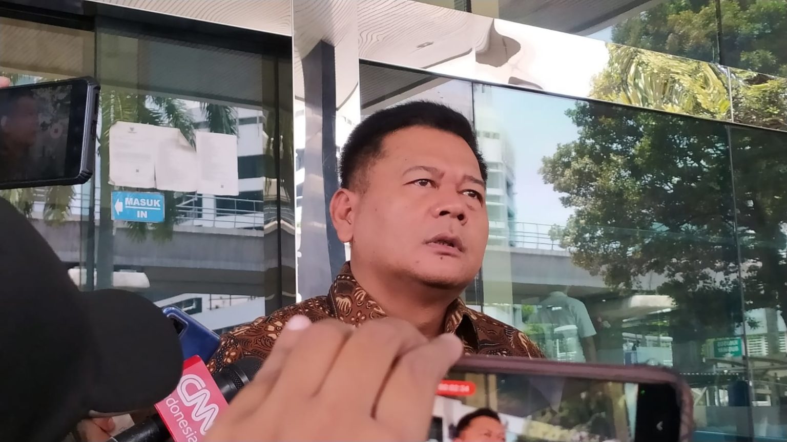 Direktur Penyelidikan KPK Brigjen Endar Priantono lapor Dewan Pengawan KPK