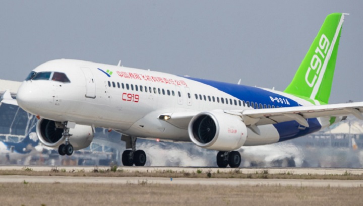 Pesawat China C919 Debut Penerbangan Komersial Besok