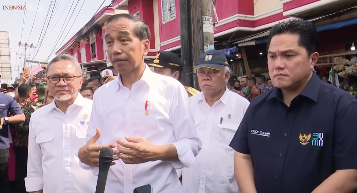 Presiden Jokowi akan meninjau jalan rusak di Lampung. (Dok: Sekertariat Presiden)