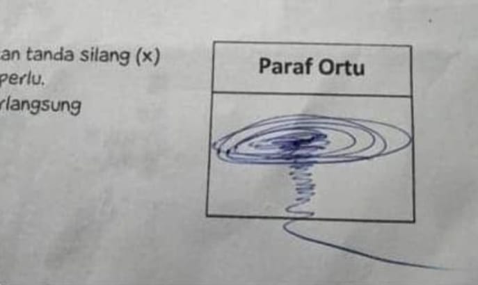 Viral Tanda Tangan Mirip Gulungan Badai Ini Penjelasan Dukcapil 5137