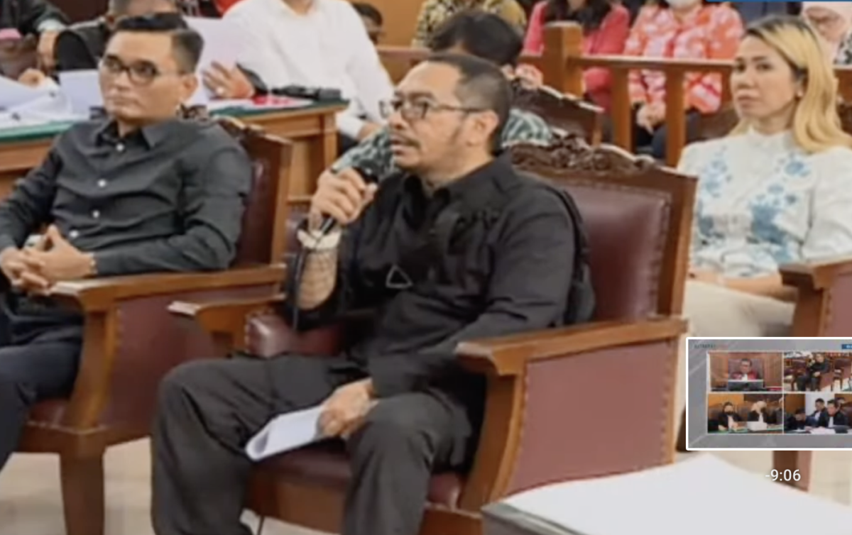 Ayah David Ozora dihadirkan dalam sidang kedua dalam kasus penganiayaan.