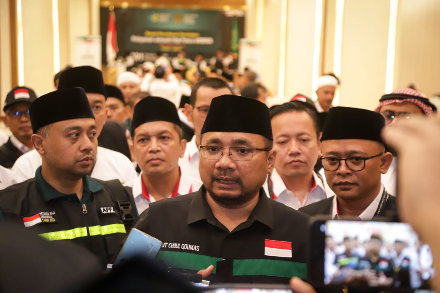 Menteri Agama Yaqut Cholil Qoumas sampaikan kuota haji Indonesia 2024.