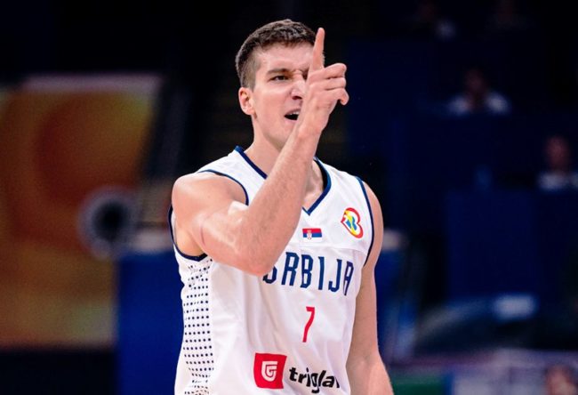Bogdan Bogdanovic jadi motor Serbia di semifinal FIBA World Cup 2023. (Foto: FIBA)