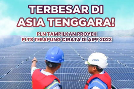 PLN Tampilkan PLTS Terapung Cirata dalam ASEAN Indo Pacific Forum, PLTS Terapung Terbesar di Asia Tenggara