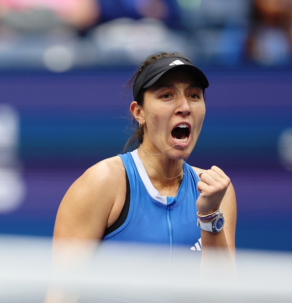 Hasil US Open 2023 hari 6 tunggal putri menyajikan kemenangan unggulan 3 Jessica Pegula di babak ketiga. (Foto: WTA)