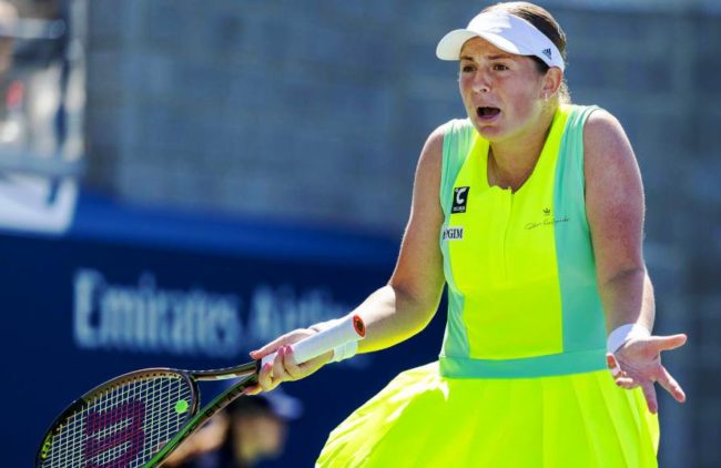 Langkah Jelena Ostapenko terhenti di perempat final AS Terbuka 2023. (Foto: tennis.com)