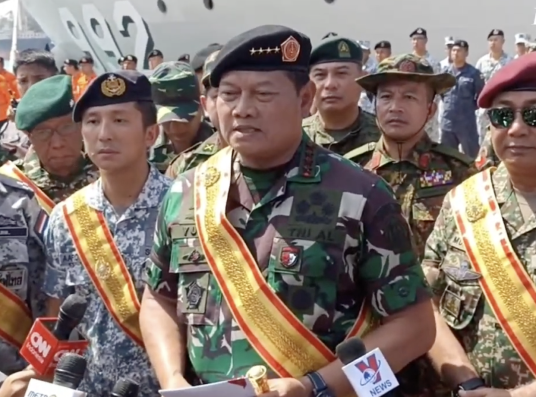 Panglima TNI Laksamana Yudo Margono menegaskan tidak ada perintah pengerahan prajurit TNI ke Rempang,