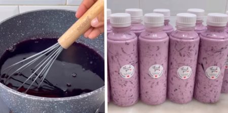 Resep es lumut viral, minuman yang simpel dan sedang populer di TikTok.