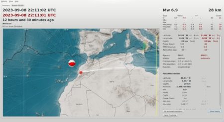 penjelasan gempa maroko