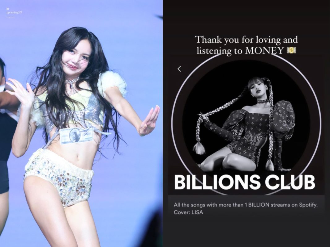 LISA BLACKPINK Pecahkan Rekor Kpop, Lagu MONEY Tembus 1 Miliar Streaming di Spotify! Bergabung dengan Adele dan Billie Eilish