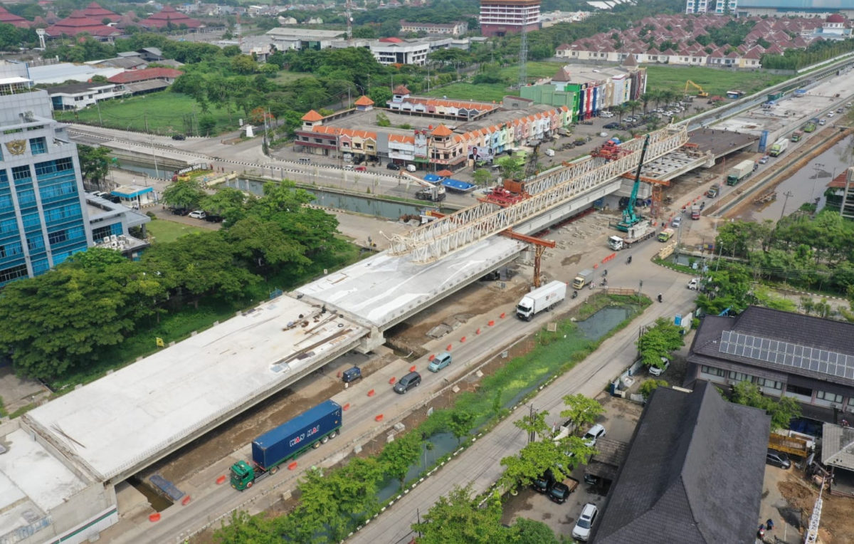 Menteri Basuki targetkan flyover Madukoro di Semarang selesai Februari 2024