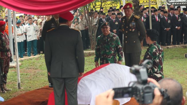 Pemakaman Letjen TNI (Purn) Doni Monardo.