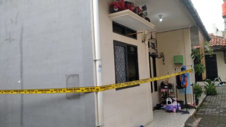 Lokasi pembunuhan 4 anak oleh ayah di kawasan Jagakarsa, Jakarta Selatan. (Dok: Zidane Omar)