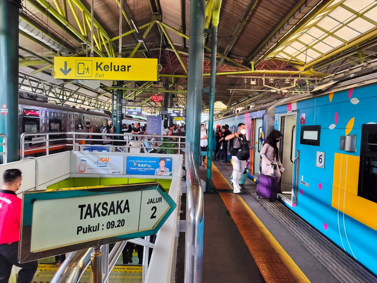 390 ribu tiket kereta api jarak jauh (KAJJ) masa libur Nataru masih tersedia (Dok.PT KAI)