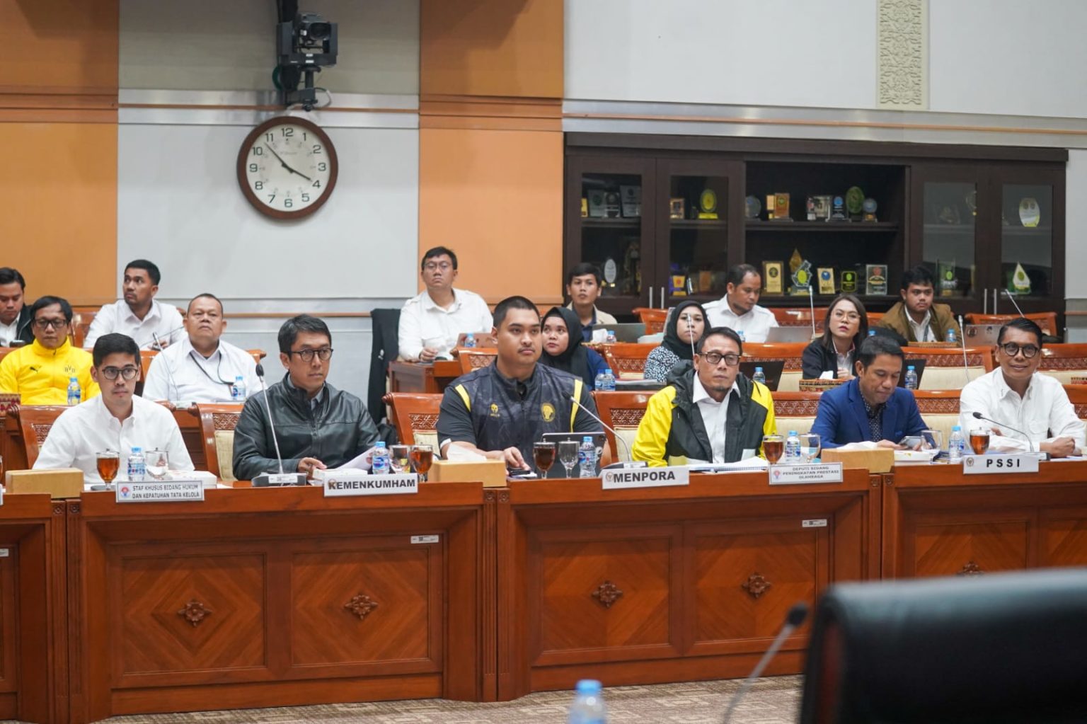 Rapat kerja DPR dan Kemenpora