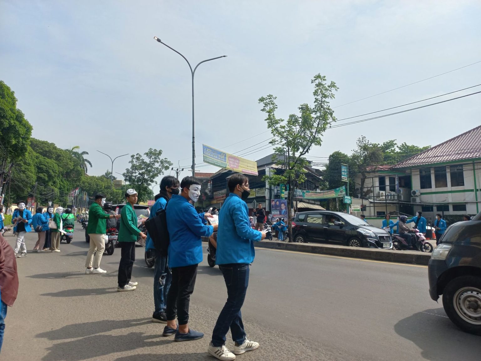 Aliansi Mahasiswa Indonesia Bersatu Demo Tolak Politik Dinasti