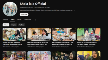 Mbak Lala, Pengasuh Rafathar, Meraih Kesuksesan Lewat Kanal YouTube Sendiri