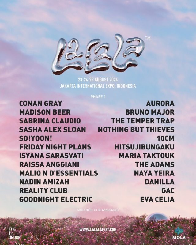 Line Up LaLaLa Festival 2024 