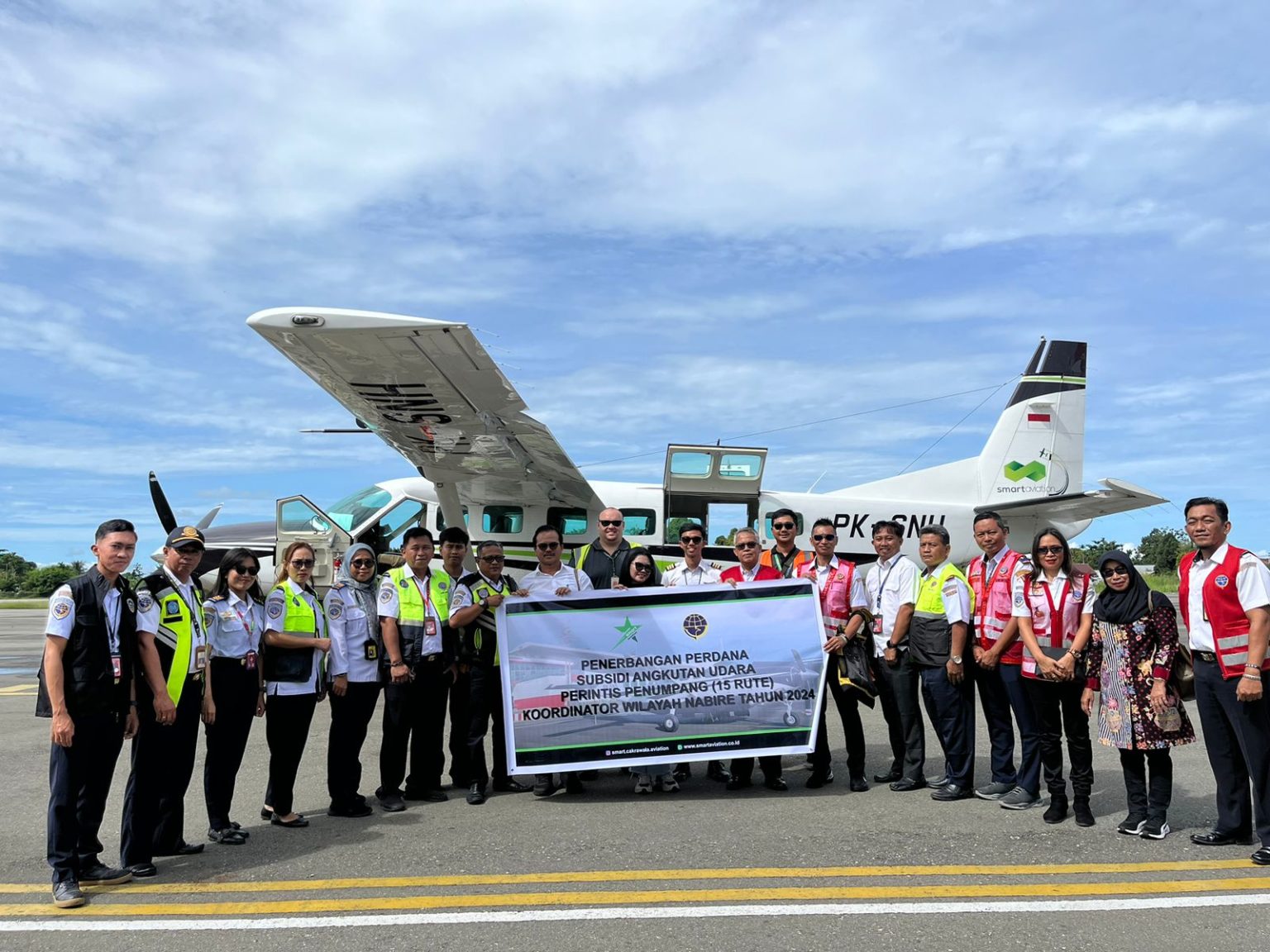 15 rute penerbangan perintis di Nabire sudah beroperasi (Dok.Kemenhub)