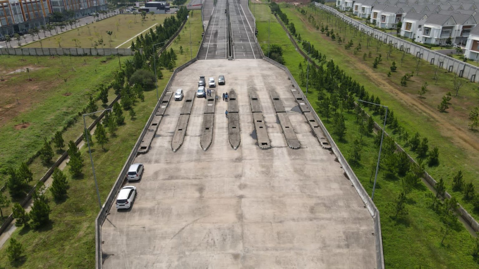 Ramai gerbang tol km 149 Gedebage Tol Padaleunyi hilang, Jasa Marga beri penjelasan (Dok.Jasa Marga)