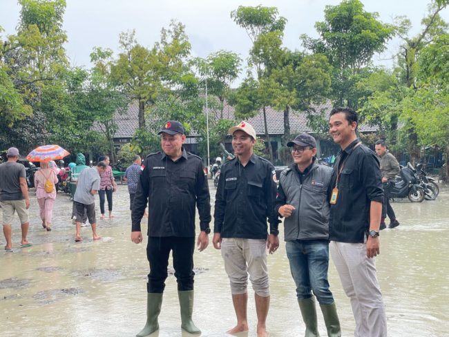 Masih Tergenang Banjir, Bawaslu Kawal PSS di 18 TPS di Demak