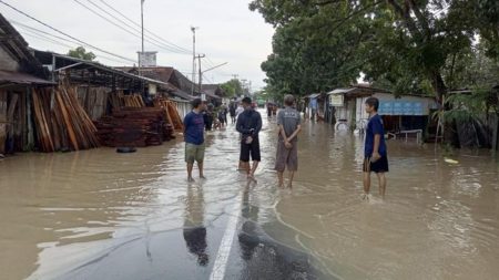 Ribuan rumah terendam banjir di Cirebon (Dok BPBD Jabar)