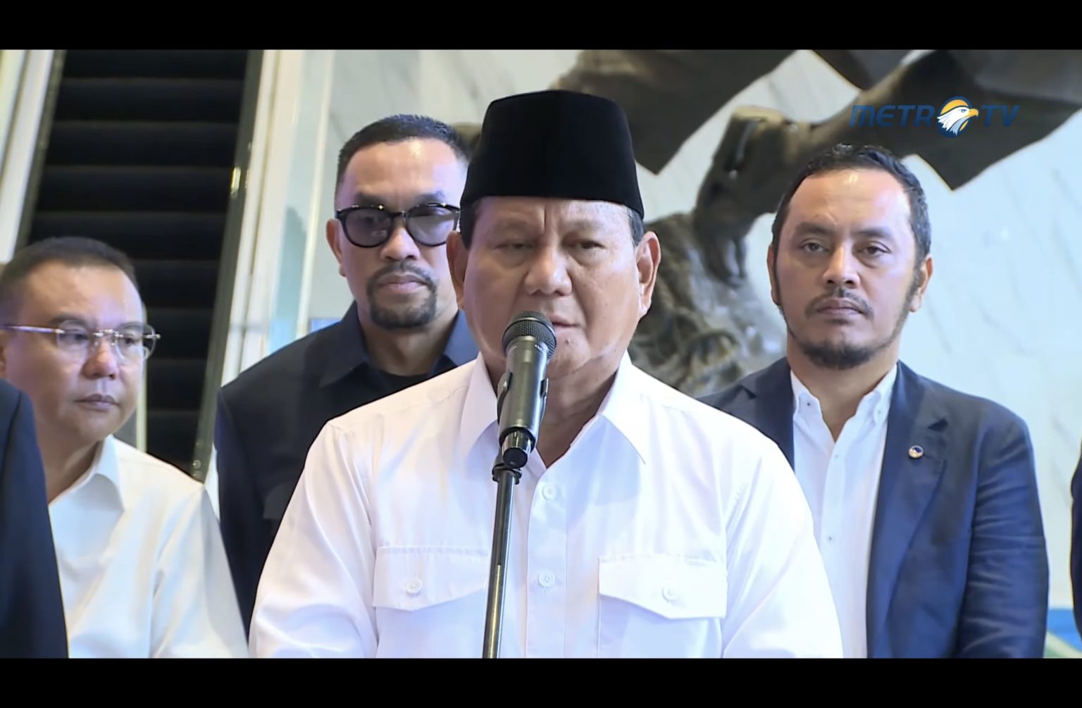 Prabowo Ajak Partai NasDem Gabung Koalisi