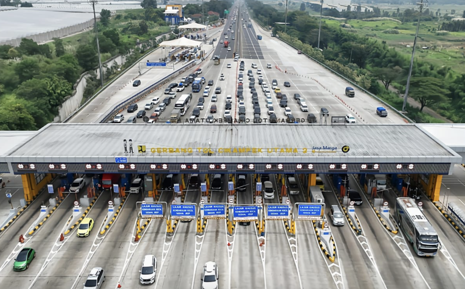 Jasa Marga Catat 328.664 Kendaraan Tinggalkan Jakarta, Meningkat 200 Persen