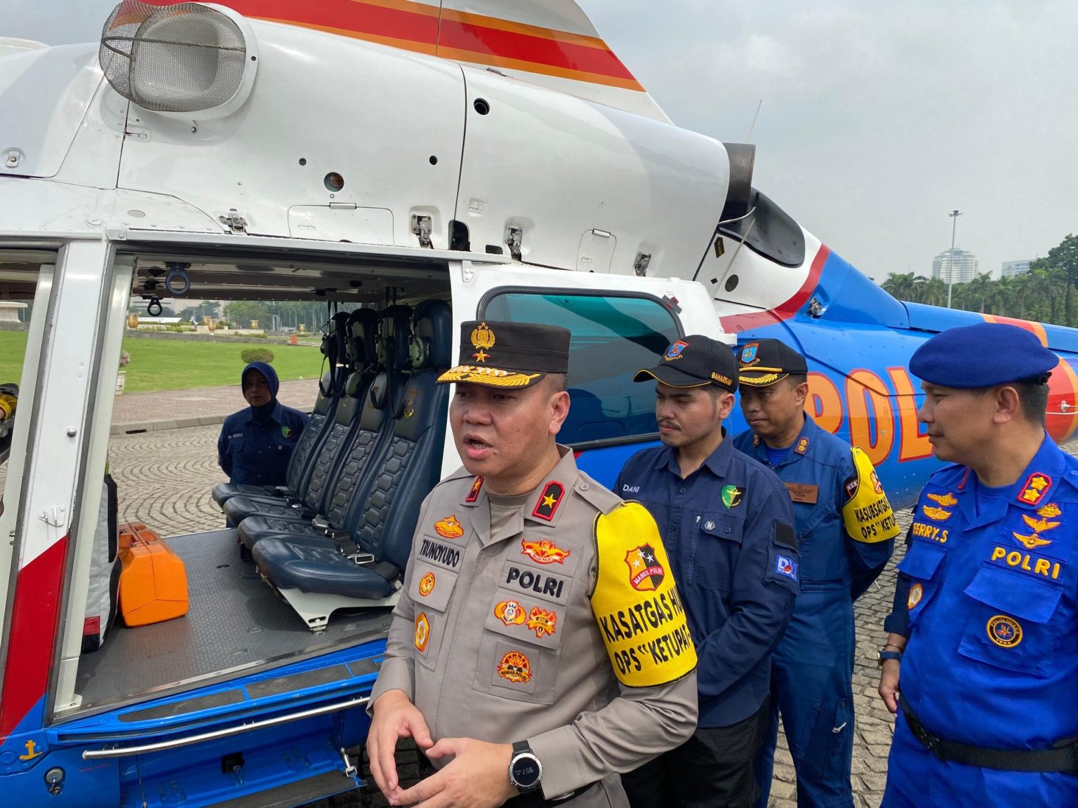 Polri Siapkan 2 Helikopter Jadi Ambulans Udara di Mudik Lebaran 2024