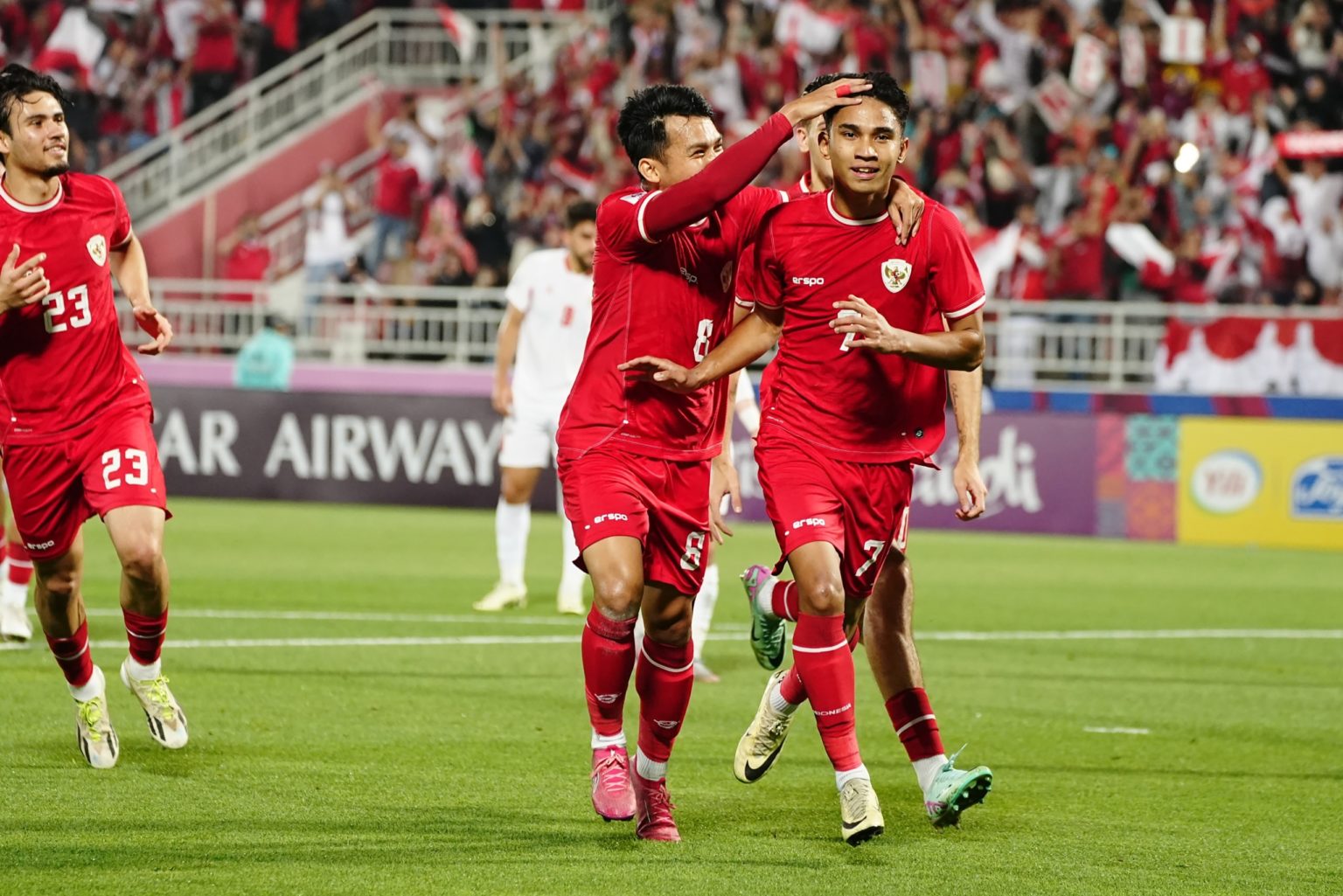 Timnas U-23 Yordania vs Indonesia