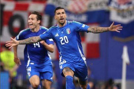 Gol Mattia Zaccagni ke gawang Kroasia antarkan Italia ke babak 16 besar Euro 2024