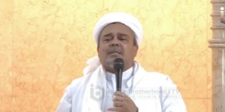 Habib Rizieq Shihab (Dok tangkapan layar)