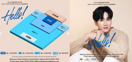 Harga Tiket dan Seatplan Fan Meeting Ahn Bo Hyun di Jakarta